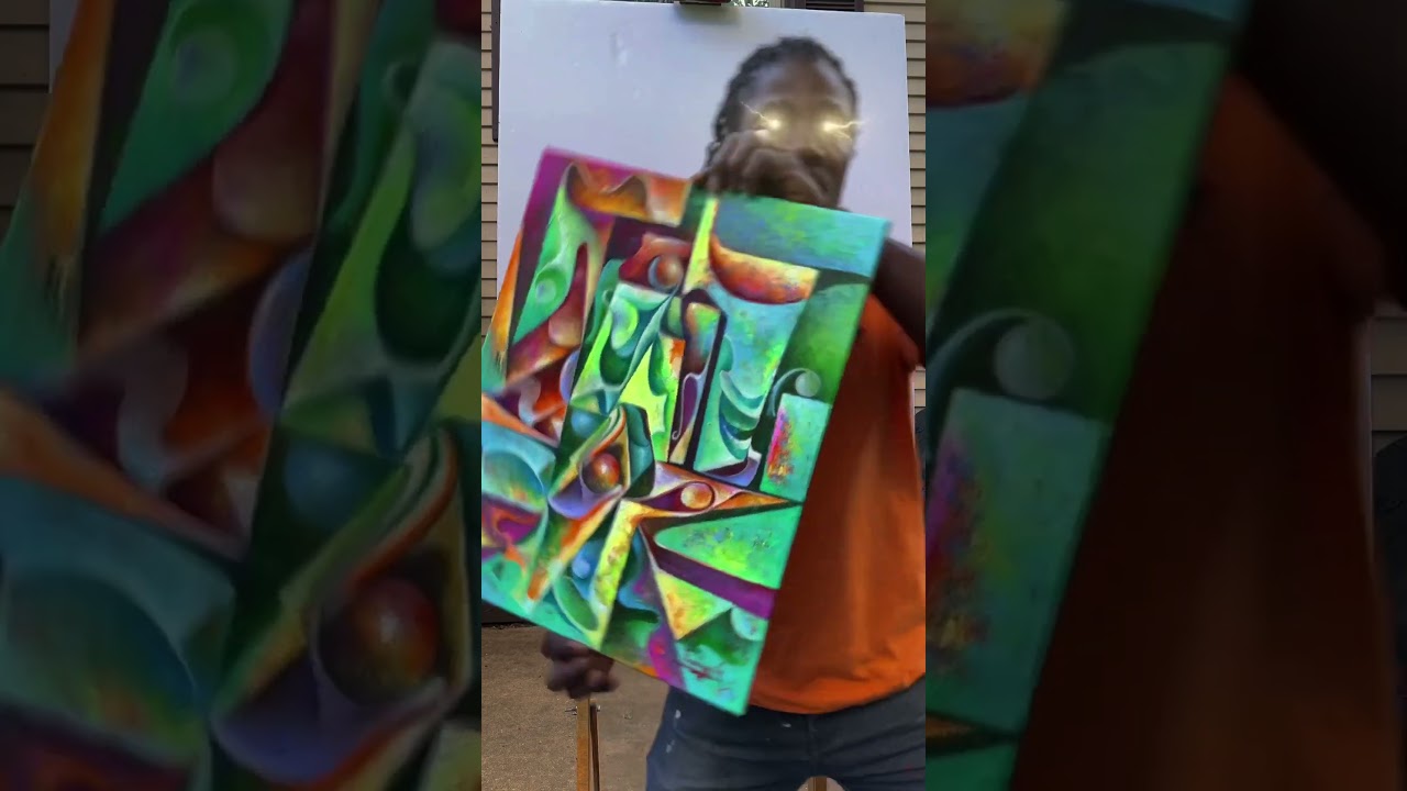 Revealing of “The North Star”  #art #gregoryfrederic #artist #contemporaryart #crewlart