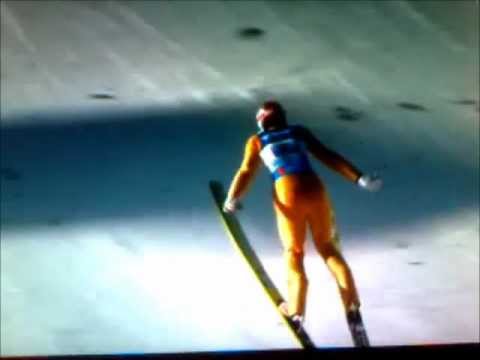 Vikersund HS225m 2012-Teamhill: 235,5m Robert KRANJEC 1st round in flyinghill WCh