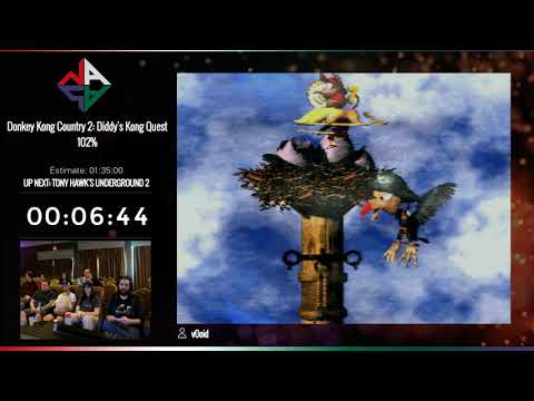 NASA 2019 - Donkey Kong Country 2: Diddy's Kong Quest 102% by V0oid