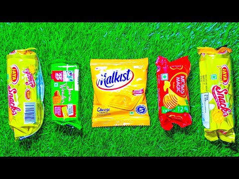 Kranti Biscuit & Cadbury Chocolate Unboxing ASMR 🍫🍪 | Crunchy Eating Sounds | No Talking