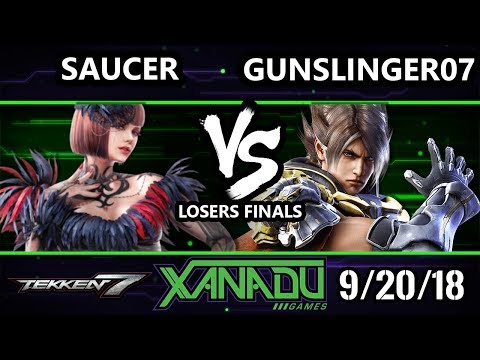 F@X 269 T7 -  gunslinger07 (Lars) Vs.  Saucer (Anna) Tekken 7 Losers Finals