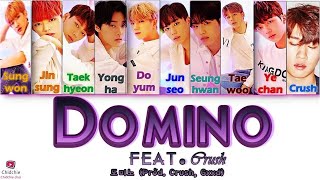 1The9 (원더나인) -  Domino (Feat. Crush) (Prod. Crush, Gxxd) [Han/Rom/Eng] Lyrics (가사)