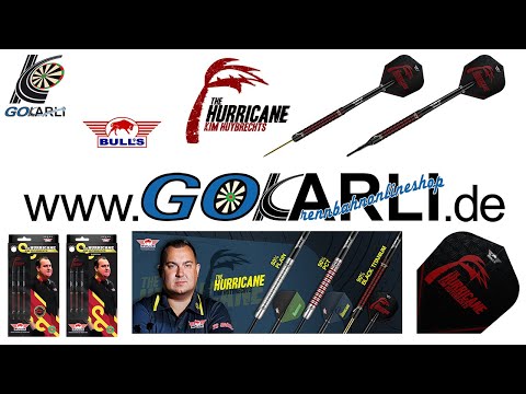 BULL'S NL Steel & Soft Darts Kim Huybrechts 90% Black Titanium Steeltip Softtip Steeldart Softdart