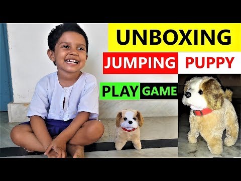 Fantastic Jumping Puppy Toy #kidsvideo #kids #toyreview