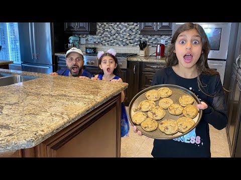 Deema play Chocolate cookies Funny Stories for Children