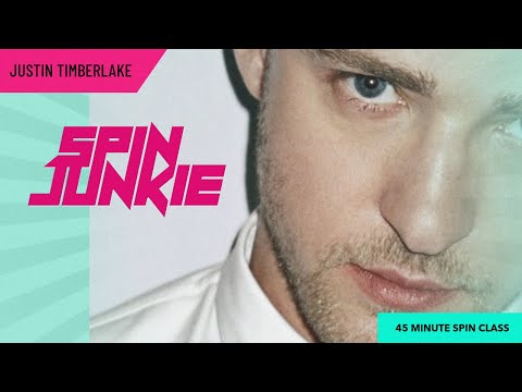 Justin Timberlake Rhythm Ride! 45 Minute Spin Class With Weights! All Levels