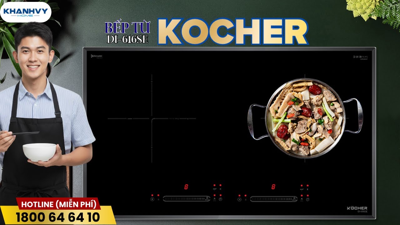 Bếp từ Kocher DI-616SE