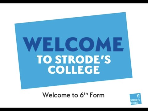 Welcome to Strode's College - Karen Griffiths Virtual Introduction