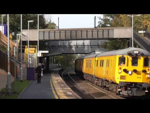 Colas / network rail 9708 & 37175  with Cardiff canton to Swansea network rail test train