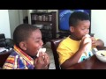 Kids Trying Wasabi
