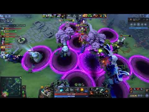 Gabbi's magnus is too powerful, lifting 2 people and a heap of stones!!! Dota 2 game