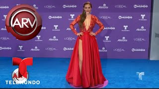 Aracely Arámbula se lució con su vestido en Premios Tu Mundo | Al Rojo Vivo
