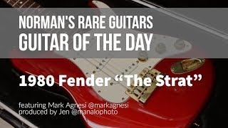 Video thumbnail for Norman's Rare Guitars - Guitar of the Day: 1980 Fender "The Strat" by Normans Rare Guitars