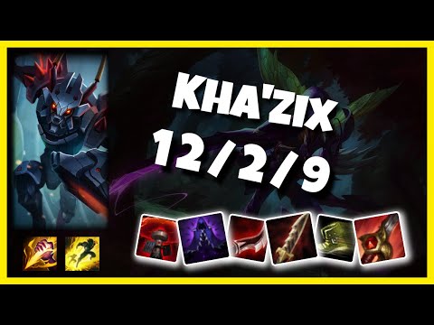 EU Challenger Kha'Zix JUNGLE (12/2/9) vs RENGAR Gameplay Replay - Patch 10.20