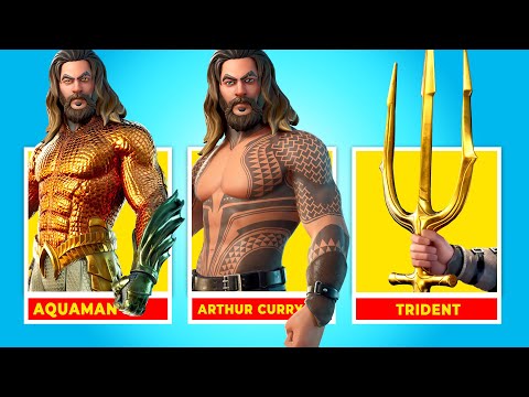 All AQUAMAN Skins and How to Unlock (Fortnite)