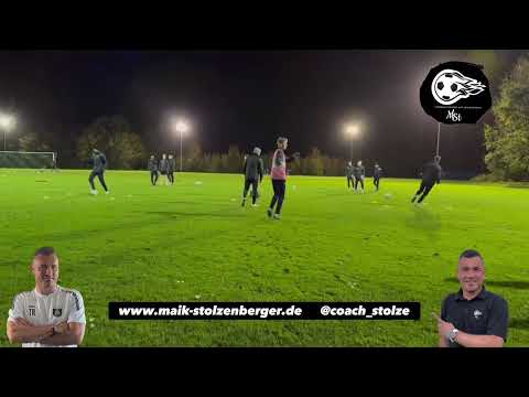 Fussballtraining : Passtraining- passen und ABC Läufe