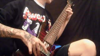 Job For a Cowboy - &quot;Psychological Immorality&quot;(bass cover)