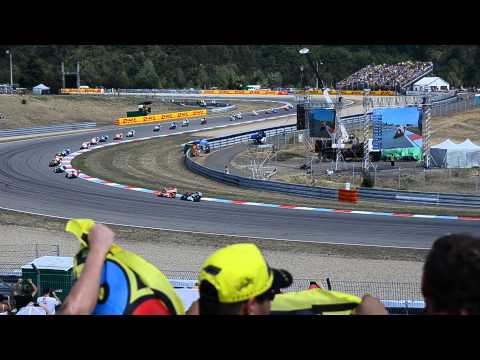 grand prix Brno 2015 moto GP průjezd v prvním kole