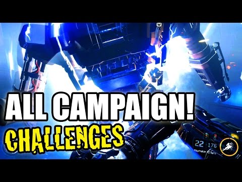 All Campaign Challenges! Call Of Duty: Black Ops 3