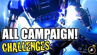 All Campaign Challenges! Call Of Duty: Black Ops 3