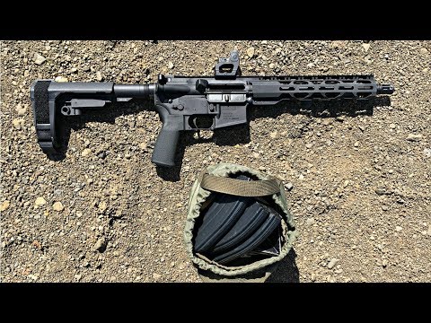 Radical firearms ar pistol w/ 60rd #gun #pistol