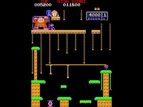 [TAS] Arcade Donkey Kong Jr, by EZGames69 in 02:12,74