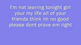 Ne-yo ft Jennifer Hudson - Leaving Tonight  with lyrics
