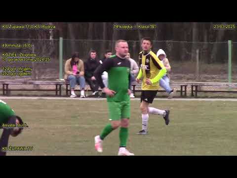 KS Żupawa 11-0 KS Wydrza (6-0 Kozieł Zbigniew) 23.03.2025 / Klasa "B"