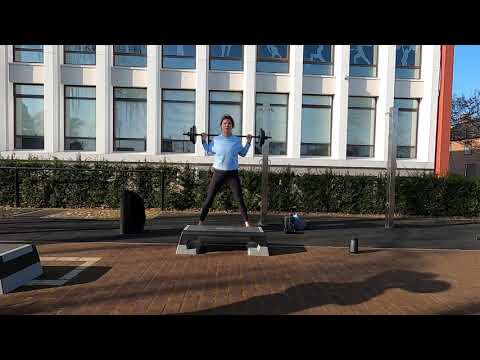 BodyPump maart 2021 open air