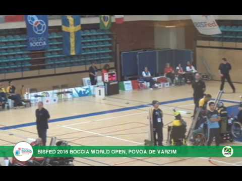 BRASIL no BISFED 2016 BOCCIA WORLD OPEN - POVOA DE VARZIM