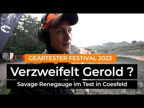 Geartester Festival 2023: Gerold Reilmann von den Hunter Brothers testet die Savage Renegauge