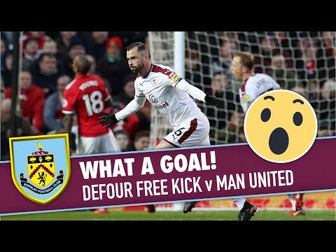 FREE KICK TO DIE FOR | Defour's Spectacular Free Kick v Man United