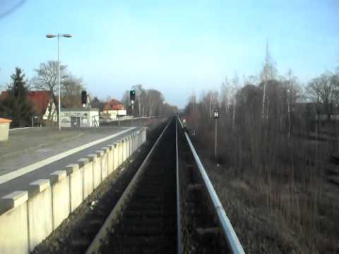 Führerstandsmitfahrt S-Bahn Berlin Blankenfelde - Lichtenrade