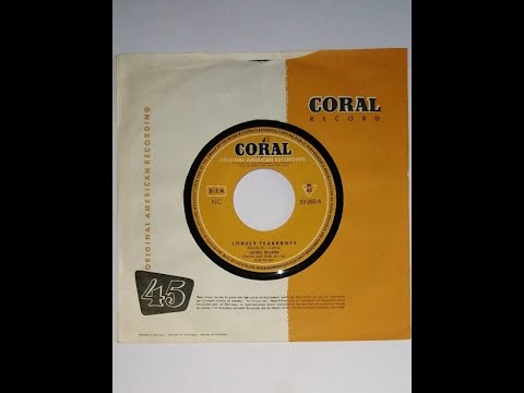 JACKIE WILSON  "Lonely Teardrops"  Deutsche CORAL 1958