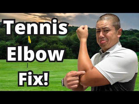 Stop Tennis Elbow During Golf!