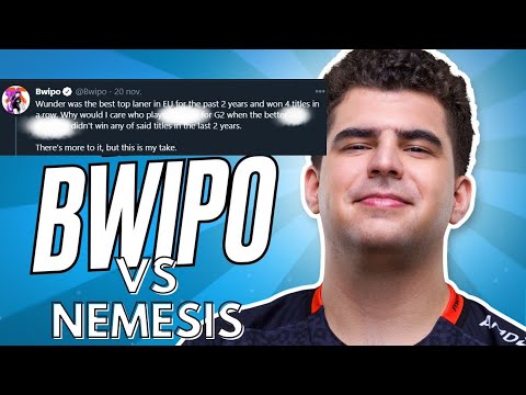 Bwipo Tweets VS Nemesis | Playing Volibear Top