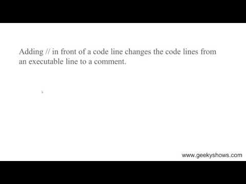 Comments in JavaScript Hindi