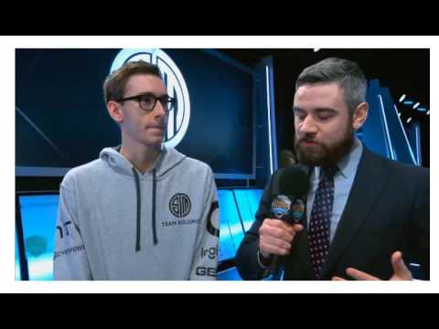 Interview - TSM Bjergsen in Win vs Dignitas