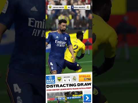 Score Hero 2022 / Daily Match : Oxford United - Real Madrid
