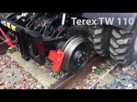 Terex110 with Hy-Rails