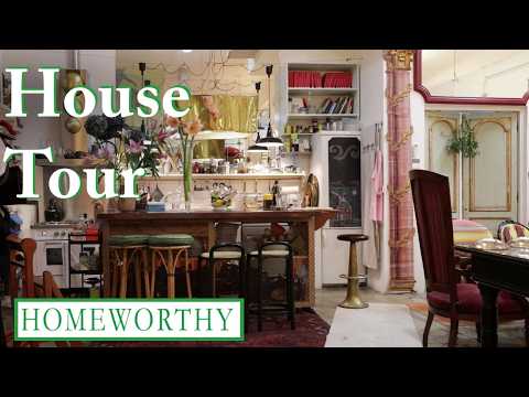 HOUSE TOUR | Italian Architect's Eclectic Home in Milan