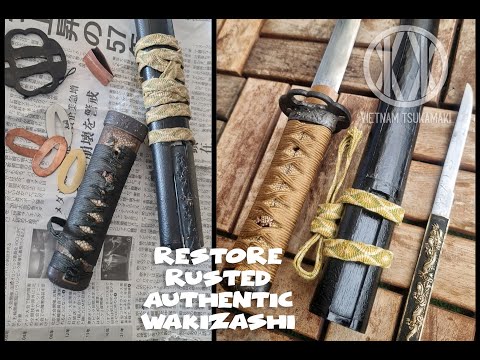 RESTORE RUSTED WAKIZASHI