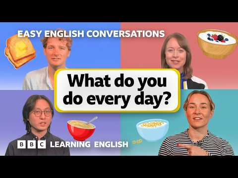 What do you do every day? Easy English Conversations 💬 Episode 4