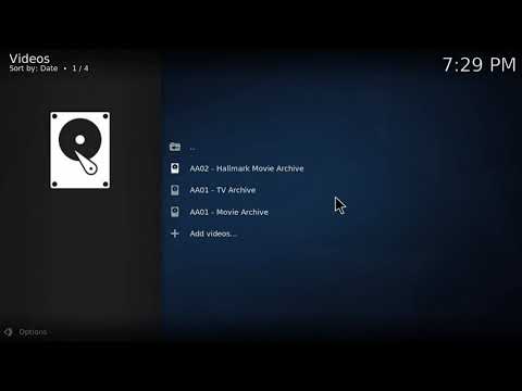 Adding a Video/Movie folder to your Kodi - Tutorial - 003