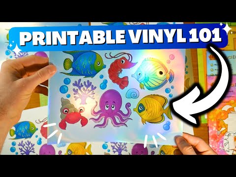 What Is Printable Vinyl Sticker Paper?