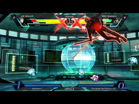 UMVC3: LB Winrich vs 8BD Brandon WF