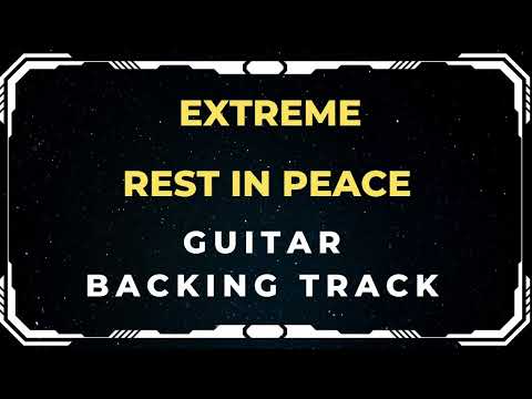 Extreme - Rest In Peace | Guitar Backing Track