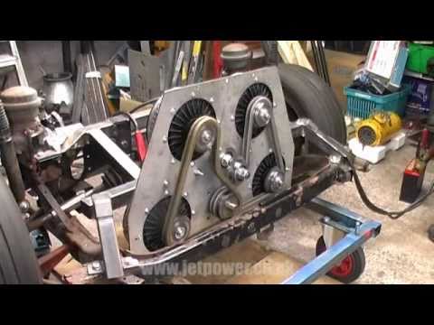 Jetpower.co.uk - Testing the transmission for the Hybrid MGF.