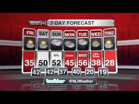 NewsLink Indiana Weather January 29,2016 - Chelsea Smith