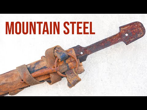 Restoration of Old Dagger - Caucasian Mounted Highlander